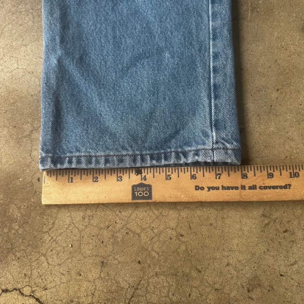 L.L. Bean Jeans Mens 40x32 Blue Vintage Natural Fit Straight Leg Denim 104731 - Picture 5 of 5